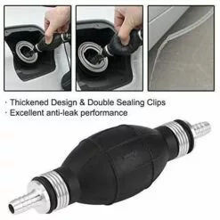 THSINDE Tuyau Gaz Carburant Pompe,Poire Amorçage Carburant Auto Bateau,Universelle Pompe à Essence De Carburant De Tuyau D'Aspiration Siphon De Pompe à Eau/essence Avec Pompe De Transfert De Carburant(8mm) -Tondeuse Et Accessoires Boutique 42452081 5