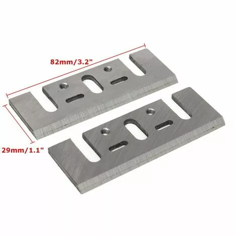 2Pcs Electrique Raboteuse Lame De Rabot HSS Rechange 82x29x3mm Pr Makita 1900B Jmax 3 2Pcs Electrique Raboteuse Lame De Rabot HSS Rechange 82x29x3mm Pr Makita 1900B Jmax