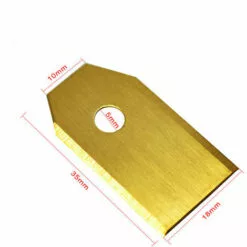 SUN FLOWERIT Lot De 45 Lames En Titane Pour Tondeuse Robot Husqvarna Automower, Gardena, Yardforce (3 G - 0,75 Mm) + 45 Vis -Tondeuse Et Accessoires Boutique 45086084 2