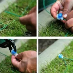 DENUOTOP 10 Pièces Connecteurs Câble, Borne Connecteur Cable, Connecteur Étanche, Connecteur Fil À Sertir À 3 Trous Connecteur De Tondeuse Rempli De Gel, Pour Les Tondeuses À Gazon Robotisées -Tondeuse Et Accessoires Boutique 45300585 5