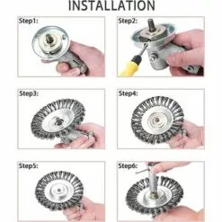 DEVENIRRICHE 5 Pièces De Débroussailleuse Accessoires De Jardin, Accessoires Pour Tondeuses à Gazon Métallique, Convient Aux Pièces Générales De Tondeuse Stihl Fs120 Fs130 Fs200R Fs250 Fs55 10 DEVENIRRICHE 5 Pièces De Débroussailleuse Accessoires De Jardin, Accessoires Pour Tondeuses à Gazon Métallique, Convient Aux Pièces Générales De Tondeuse Stihl Fs120 Fs130 Fs200R Fs250 Fs55 -Tondeuse Et Accessoires Boutique 46888387 4