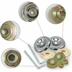 DEVENIRRICHE Debroussailleuse Universelle Kit De Fixation D'écrou Accessoires De Débroussailleuse Pièces De Tondeuse Gazon Accessoire De Rechange 10 Pièces 11 DEVENIRRICHE Debroussailleuse Universelle Kit De Fixation D'écrou Accessoires De Débroussailleuse Pièces De Tondeuse Gazon Accessoire De Rechange 10 Pièces -Tondeuse Et Accessoires Boutique 46888400 5