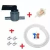 CYCLINGCOLORS Kit Essence Universel 5mm - 6mm : Robinet Métal Gris On / Off / On + Durite + Filtre + Collier Tondeuse Tracteur 1 CYCLINGCOLORS Kit Essence Universel 5mm - 6mm : Robinet Métal Gris On / Off / On + Durite + Filtre + Collier Tondeuse Tracteur -Tondeuse Et Accessoires Boutique 50754667 1