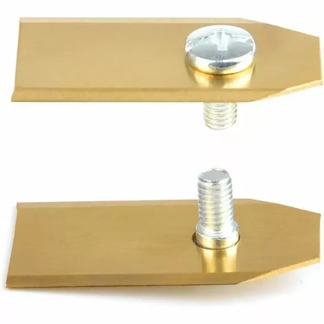 45 Pcs Lame De Rechange 35x18x0.75mm Acier Inoxydable Lames De Lames R40Li / R70Li Titane Lame De Tondeuse Pour Automower Husqvarna Et Gardena GrooFoo 7 45 Pcs Lame De Rechange 35x18x0.75mm Acier Inoxydable Lames De Lames R40Li / R70Li Titane Lame De Tondeuse Pour Automower Husqvarna Et Gardena GrooFoo – Image 5