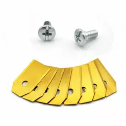 ZHUOXUAN Lames De Rechange En Titane Pour Tous Les Tondeuses De Jardin Automower Husqvarna/Gardena/Yard Force/Automower, Robuste (3.1 G / 0.75 Mm) Avec Vis 9 ZHUOXUAN Lames De Rechange En Titane Pour Tous Les Tondeuses De Jardin Automower Husqvarna/Gardena/Yard Force/Automower, Robuste (3.1 G / 0.75 Mm) Avec Vis -Tondeuse Et Accessoires Boutique 51447822 3