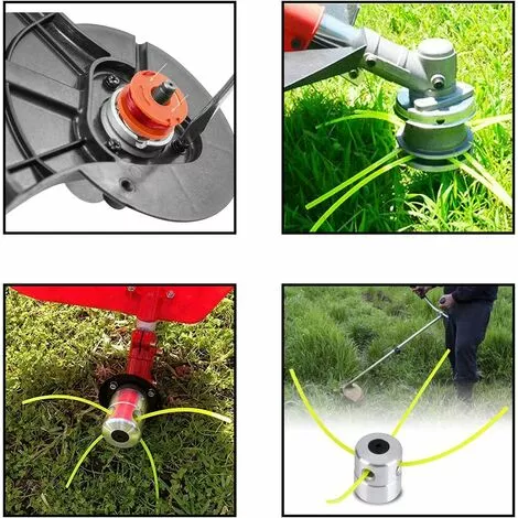 LITZEE 2PCS Tête De Débroussailleuse Aluminium Fils Tête Coupe-bordure Universelle Avec Tête Fil Nylon Pour Accessoires De Tondeuse à Gazon 7 LITZEE 2PCS Tête De Débroussailleuse Aluminium Fils Tête Coupe-bordure Universelle Avec Tête Fil Nylon Pour Accessoires De Tondeuse à Gazon – Image 5