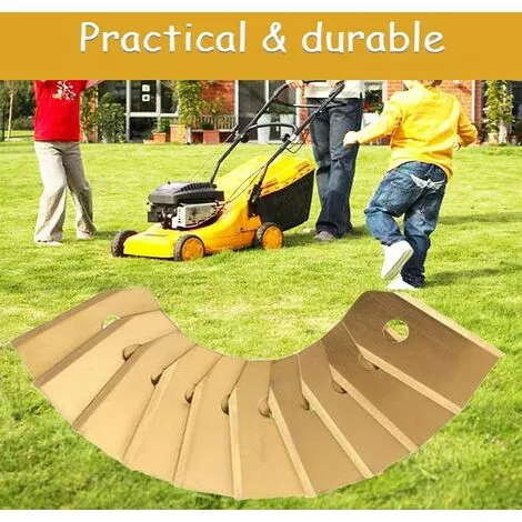 Lot De 30 Lames De Couteau Pour Tondeuses Robot Husqvarn(0.75mm) Avec 30Vis (Or),Starlight 7 Lot De 30 Lames De Couteau Pour Tondeuses Robot Husqvarn(0.75mm) Avec 30Vis (Or),Starlight – Image 5