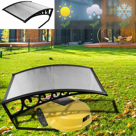 Hengda Garage Pour Tondeuse à Gazon Robomove Bâche De Couverture Garage Toit De Tondeuse Robotisée Jardin Gazon Capot - Noir 7 Hengda Garage Pour Tondeuse à Gazon Robomove Bâche De Couverture Garage Toit De Tondeuse Robotisée Jardin Gazon Capot - Noir – Image 5