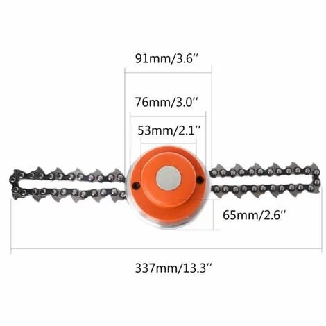 LIFCAUSAL Tondeuse à Chaîne 65Mn Tondeuse à Gazon De Jardin Débroussailleuse Pour Tondeuse à Gazon 4 LIFCAUSAL Tondeuse à Chaîne 65Mn Tondeuse à Gazon De Jardin Débroussailleuse Pour Tondeuse à Gazon – Image 2