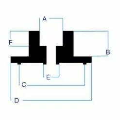 GLOBAL GARDEN PRODUCT 122463020/2 - Support De Lame D.25mm Pour Tondeuse Castelgarden / GGP -Tondeuse Et Accessoires Boutique 52635426 3