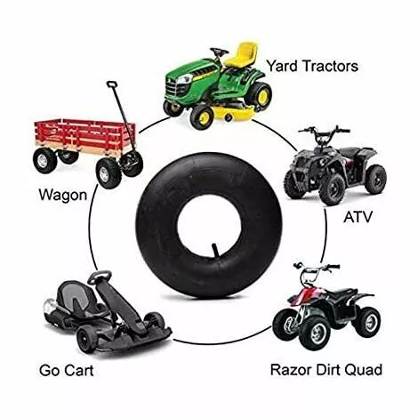 DECKON Ensemble De Deux Chambres à Air 145/70-6 Chambre à Air Pour Pneu De Pelouse 145/70-6 TR13 Tracteur De Tondeuse à Gazon 7 DECKON Ensemble De Deux Chambres à Air 145/70-6 Chambre à Air Pour Pneu De Pelouse 145/70-6 TR13 Tracteur De Tondeuse à Gazon – Image 5