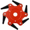 QERSTA Lame De Tondeuse à Gazon En Dents De Scie, Tête De Tonte à Six Lames, Accessoires De Désherbage Agricole 0,5 Lame Noire à Corps Rouge 1 QERSTA Lame De Tondeuse à Gazon En Dents De Scie, Tête De Tonte à Six Lames, Accessoires De Désherbage Agricole 0,5 Lame Noire à Corps Rouge -Tondeuse Et Accessoires Boutique 53259516 1