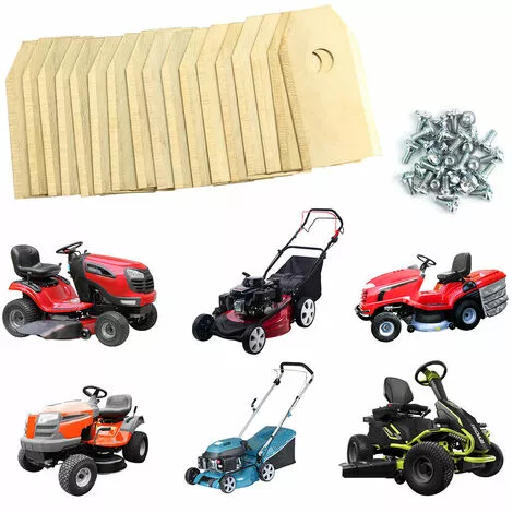 Hengda 30 Lames De Rechange TITAN 0,75mm Pour Tondeuses-robots Husqvarna Automower Gardena - Jaune 3 Hengda 30 Lames De Rechange TITAN 0,75mm Pour Tondeuses-robots Husqvarna Automower Gardena - Jaune