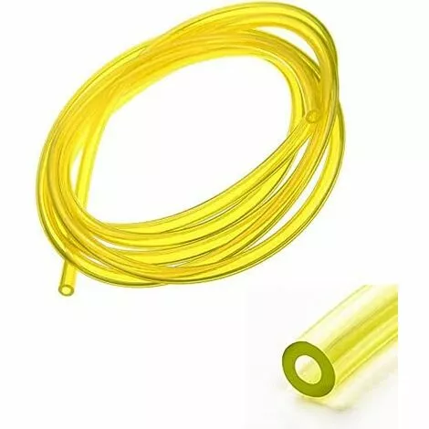 CYCLINGCOLORS Durite Essence 2mm Intérieur X 4mm X 1m Silicone Jaune Transparent Tondeuse Tracteur Débroussailleuse Tronçonneuse Tuyau Carburant 3 CYCLINGCOLORS Durite Essence 2mm Intérieur X 4mm X 1m Silicone Jaune Transparent Tondeuse Tracteur Débroussailleuse Tronçonneuse Tuyau Carburant