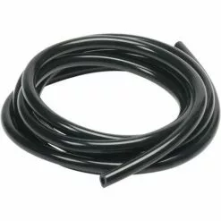 CYCLINGCOLORS Durite Essence 2mm Intérieur X 4mm X 1m Silicone Noir Tondeuse Tracteur Débroussailleuse Tronçonneuse Tuyau Carburant