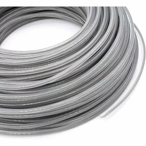 VERSAILLESFR Fil Coupe Bordure Universel en Acier 3.0 mm, 40m - Accessoire Tondeuse Robuste pour Jardinage 5 VERSAILLESFR Fil Coupe Bordure Universel en Acier 3.0 mm, 40m - Accessoire Tondeuse Robuste pour Jardinage – Image 3