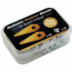 THSINDE Lame De Rechange En Titane Pour Tondeuse Bosch Indego, Lot De 18 Lame De Tondeuse à Gazon, Faucheuses à Gazon Accessoires Avec Vis -Tondeuse Et Accessoires Boutique 54142419 3