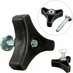 ZHUOXUAN 5pcs Poignée Triangulaire, écrou Et Boulon De Rechange Pour Tondeuse à Gazon 9 ZHUOXUAN 5pcs Poignée Triangulaire, écrou Et Boulon De Rechange Pour Tondeuse à Gazon -Tondeuse Et Accessoires Boutique 54342732 3