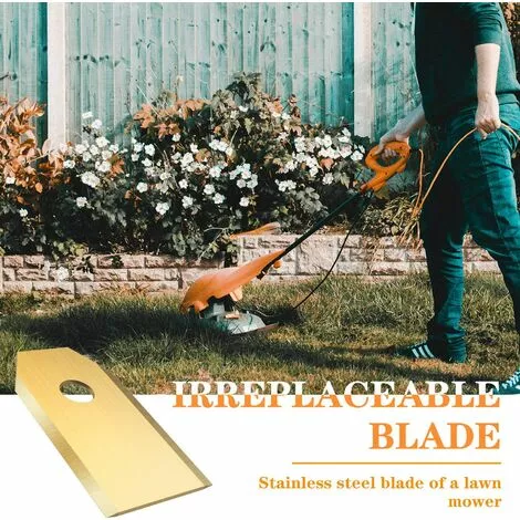 ILOVEMILAN 30 X Lames De Rechange En Titane Pour Tous Les Tondeuses De Jardin Automower Husqvarna/Gardena/Yard Force/Automower, Robuste (3.1 G / 0.75 Mm) Avec Vis 7 ILOVEMILAN 30 X Lames De Rechange En Titane Pour Tous Les Tondeuses De Jardin Automower Husqvarna/Gardena/Yard Force/Automower, Robuste (3.1 G / 0.75 Mm) Avec Vis – Image 5