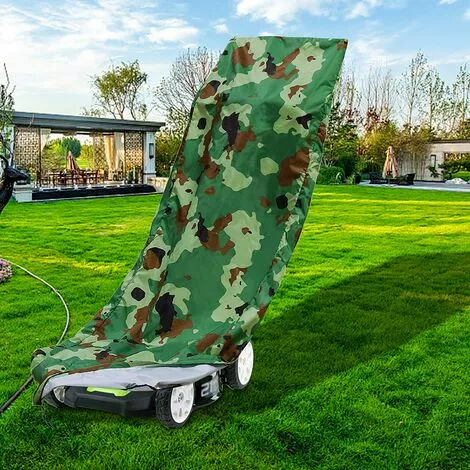 Housse De Protection Imperméable Et Anti-poussière En Tissu Oxford Avec Cordon De Serrage Pour Tondeuses à Gazon,Starlight 6 Housse De Protection Imperméable Et Anti-poussière En Tissu Oxford Avec Cordon De Serrage Pour Tondeuses à Gazon,Starlight – Image 4