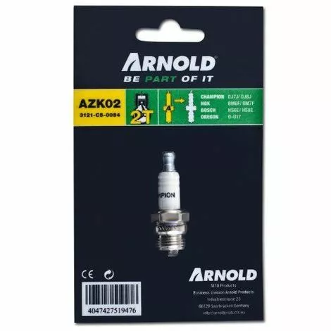 Arnold 3121-c Bougie D'allumage Champion 5-0054 DJ7J DJ8J, Pour 2 à 3 Arnold 3121-c Bougie D'allumage Champion 5-0054 DJ7J DJ8J, Pour 2 à