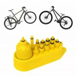 FLYME Kit De Purge De Frein De Vélo, Kit De Purge D'huile De Frein à Disque Hydraulique, Outil De Réparation De Vélo Adapté 11 FLYME Kit De Purge De Frein De Vélo, Kit De Purge D'huile De Frein à Disque Hydraulique, Outil De Réparation De Vélo Adapté -Tondeuse Et Accessoires Boutique 54917157 5