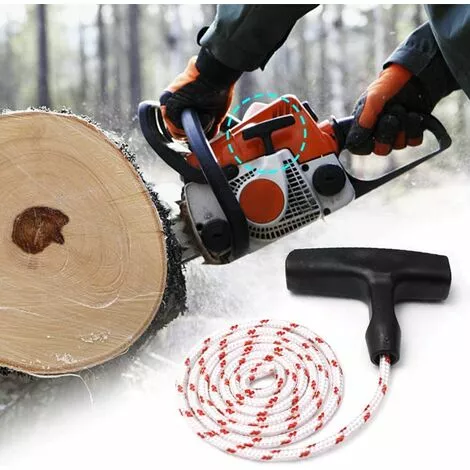 REGALI Poignée De Démarreur Tondeuse à Gazon Corde De Démarrage à Rappel Avec 3 Pièces Poignée De Démarrage Accessoires De Tondeuse à Cordon Pour La Plupart Des Tondeuses à Gazon 7 REGALI Poignée De Démarreur Tondeuse à Gazon Corde De Démarrage à Rappel Avec 3 Pièces Poignée De Démarrage Accessoires De Tondeuse à Cordon Pour La Plupart Des Tondeuses à Gazon – Image 5