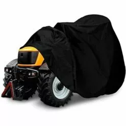 Housse HKLFFJA Imperméable pour Tondeuse à Gazon - Protection UV et Anti-poussière avec Sac de Rangement