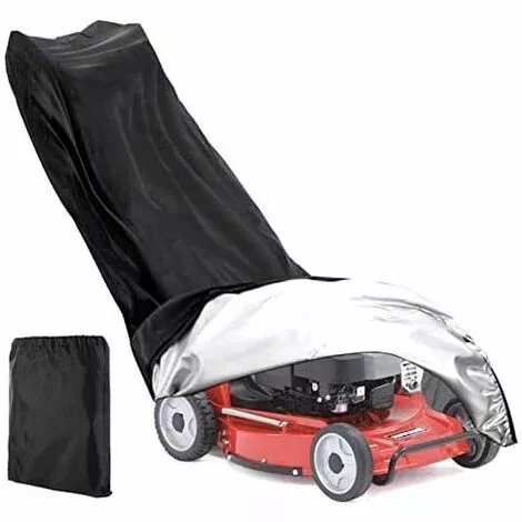 HKLFFJA Housse De Protection Universelle Pour Tondeuse à Gazon - Résistante Aux Intempéries - Étanche - Pour Tracteur De Pelouse - Protection Contre La Poussière - Avec Cordon De Traction 3 HKLFFJA Housse De Protection Universelle Pour Tondeuse à Gazon - Résistante Aux Intempéries - Étanche - Pour Tracteur De Pelouse - Protection Contre La Poussière - Avec Cordon De Traction