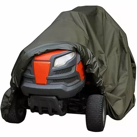 HKLFFJA Housse De Tondeuse Autoportée, Imperméable, Robuste, Durable, Résistante Aux UV Et à L'eau Pour Tracteur De Jardin Autoporté à L'intérieur Et à L'extérieur (Color : Green, Size : 170x61x117cm) 3 HKLFFJA Housse De Tondeuse Autoportée, Imperméable, Robuste, Durable, Résistante Aux UV Et à L'eau Pour Tracteur De Jardin Autoporté à L'intérieur Et à L'extérieur (Color : Green, Size : 170x61x117cm)