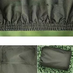HKLFFJA Housse De Tondeuse Autoportée, Imperméable, Robuste, Durable, Résistante Aux UV Et à L'eau Pour Tracteur De Jardin Autoporté à L'intérieur Et à L'extérieur (Color : Green, Size : 170x61x117cm) -Tondeuse Et Accessoires Boutique 55031061 4