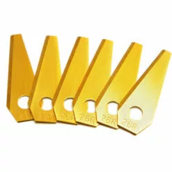 GUAZHUNIFR 18pcs Lames De Rechange Pour Titane Accessoires Pour Tondeuses Robot+ 18Pcs Vis, Lame De Rechange Pour Robot Tondeuse Lame Compatible Avec Bosch Tondeuse,Guazhuni -Tondeuse Et Accessoires Boutique 55070088 5