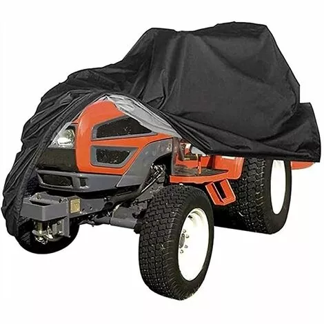 HKLFFJA Housse Pour Tondeuse À Gazon Autoportée, Tondeuse À Gazon Bâche Housse De Capot Housse Étanche Pour Tracteur De Jardin Autoporté (Color : Black, Size : 170 * 61 * 117cm) 4 HKLFFJA Housse Pour Tondeuse À Gazon Autoportée, Tondeuse À Gazon Bâche Housse De Capot Housse Étanche Pour Tracteur De Jardin Autoporté (Color : Black, Size : 170 * 61 * 117cm) â Image 2