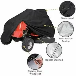 HKLFFJA Housse Pour Tondeuse À Gazon Autoportée, Tondeuse À Gazon Bâche Housse De Capot Housse Étanche Pour Tracteur De Jardin Autoporté (Color : Black, Size : 170 * 61 * 117cm) 9 HKLFFJA Housse Pour Tondeuse À Gazon Autoportée, Tondeuse À Gazon Bâche Housse De Capot Housse Étanche Pour Tracteur De Jardin Autoporté (Color : Black, Size : 170 * 61 * 117cm) -Tondeuse Et Accessoires Boutique 55254527 3