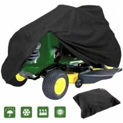 HKLFFJA Bâche Voiture, Couverture Pour La Couverture De Tondeuse à Lawn Du Tracteur Solaire Imperméable Tous Protection Météo (Color Name : Black, Size : S) 8 HKLFFJA Bâche Voiture, Couverture Pour La Couverture De Tondeuse à Lawn Du Tracteur Solaire Imperméable Tous Protection Météo (Color Name : Black, Size : S) -Tondeuse Et Accessoires Boutique 55255348 2