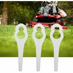 Lot De 50 Lames De Tondeuse à Gazon En Plastique Blanc FUIENKO -Tondeuse Et Accessoires Boutique 55268892 2