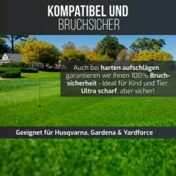 SUPERMARKET 30x LONGUE DURÉE Lames De TondeuseTondeuses Robotiques - Lame Robot Tondeuse En Titane + 30 Vis,Superma,or 11 SUPERMARKET 30x LONGUE DURÉE Lames De TondeuseTondeuses Robotiques - Lame Robot Tondeuse En Titane + 30 Vis,Superma,or -Tondeuse Et Accessoires Boutique 55490050 5