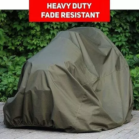 FR-LIFE BR-Vie Housse De Protection Pour Tondeuse à Gazon Robuste Durable Et Imperméable Couverture De Tondeuse À Gazon Bâche Armée Vert 140*66*91CM 4 FR-LIFE BR-Vie Housse De Protection Pour Tondeuse à Gazon Robuste Durable Et Imperméable Couverture De Tondeuse À Gazon Bâche Armée Vert 140*66*91CM – Image 2