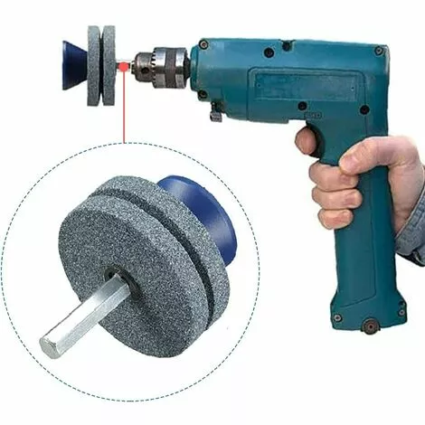 FR-LIFE BR-Vie 2 Affûteurs De Lame De Tondeuse à Gazon Double Couche,ésistant à L'usure Adapté à La Plupart Des Perceuses électriques Ou Perceuses à Main Professionnelle Accessoire Perceuse De Fichier Rotatif 7 FR-LIFE BR-Vie 2 Affûteurs De Lame De Tondeuse à Gazon Double Couche,ésistant à L'usure Adapté à La Plupart Des Perceuses électriques Ou Perceuses à Main Professionnelle Accessoire Perceuse De Fichier Rotatif â Image 5