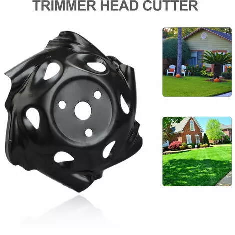 SUPERSELLER Accessoire Pour Tondeuse Et Autoportée Tête De Coupe Lame De Coupe Tête De Tondeuse à Gazon D'extérieur Tête De Rasoir En Acier Accessoires D'affûtage De Tête Outil De Mangeur D'herbe Remplacement Très Résistant - Le Noir 6 SUPERSELLER Accessoire Pour Tondeuse Et Autoportée Tête De Coupe Lame De Coupe Tête De Tondeuse à Gazon D'extérieur Tête De Rasoir En Acier Accessoires D'affûtage De Tête Outil De Mangeur D'herbe Remplacement Très Résistant - Le Noir – Image 4
