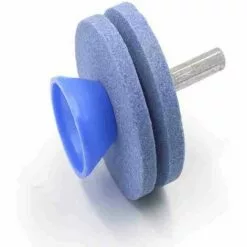 GUAZHUNIFR 2 Affûteurs De Lame De Tondeuse à Gazon Double Couche,ésistant à L'usure Adapté à La Plupart Des Perceuses électriques Ou Perceuses à Main Professionnelle Accessoire Perceuse De Fichier Rotatif，GU.B/bon -Tondeuse Et Accessoires Boutique 56116092 3