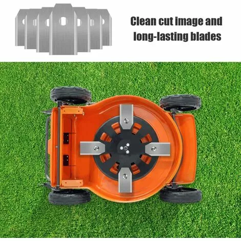 TINOR 45 X Lames De Couteau En Titane Pour Toutes Les Tondeuses Robotiques Husqvarn/Automower/ Yardforce/Gardena(3g-0.75mm) Avec 45 Vis, Lames De Rechange Pour Modèles 105,310,315,320,420,430x,r40i 6 TINOR 45 X Lames De Couteau En Titane Pour Toutes Les Tondeuses Robotiques Husqvarn/Automower/ Yardforce/Gardena(3g-0.75mm) Avec 45 Vis, Lames De Rechange Pour Modèles 105,310,315,320,420,430x,r40i – Image 4