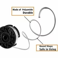 LUCKY-88 Tête De Tonte De Corde De Tonte De Ligne De Tonte De Bobine (bobine * 6 + Couvercle * 1 + Ressort * 1) -Tondeuse Et Accessoires Boutique 56330802 3