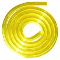 CYCLINGCOLORS Durite Essence Jaune Transparente 5mm Longueur 1m Tondeuse Tracteur Moto Scooter Tuyau Carburant
