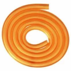 CYCLINGCOLORS Durite Essence Orange Transparente 5mm Longueur 1m Tondeuse Tracteur Moto Scooter Tuyau Carburant