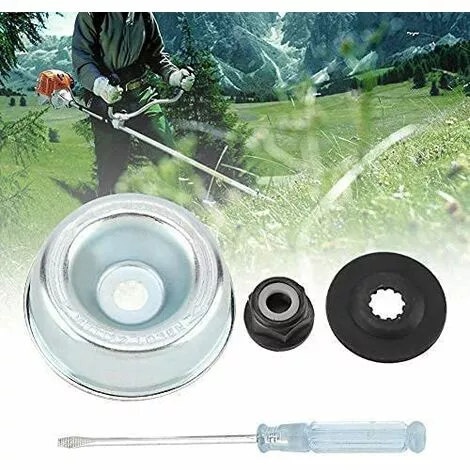 GUAZHUNIFR Kit De Maintenance D'accessoires Pour Adaptateur Tondeuse à Gazon Pour Stihl Rondelle De Butée, Plaque De Support, écrou De Collier Tournevis De Maintenance Kit Fixation De L'adaptateur De Lame.Gu.B/bon 6 GUAZHUNIFR Kit De Maintenance D'accessoires Pour Adaptateur Tondeuse à Gazon Pour Stihl Rondelle De Butée, Plaque De Support, écrou De Collier Tournevis De Maintenance Kit Fixation De L'adaptateur De Lame.Gu.B/bon – Image 4