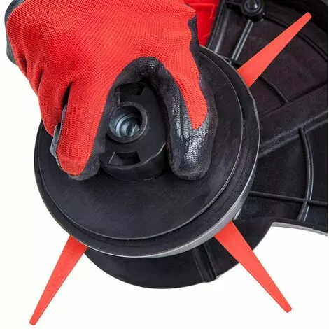 HKLFFJA Lames De Tondeuse à Gazon - 100 Pièces Lames De Tondeuse En Plastique Accessoires De Jardin Lames De Coupe Lames De Rechange Pour Tondeuse à Gazon Lame De Coupe-herbe Outils (Rouge) 5 HKLFFJA Lames De Tondeuse à Gazon - 100 Pièces Lames De Tondeuse En Plastique Accessoires De Jardin Lames De Coupe Lames De Rechange Pour Tondeuse à Gazon Lame De Coupe-herbe Outils (Rouge) – Image 3