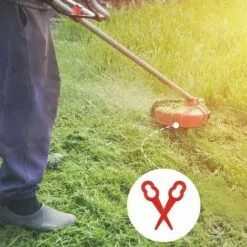 HKLFFJA Lames De Tondeuse à Gazon - 100 Pièces Lames De Tondeuse En Plastique Accessoires De Jardin Lames De Coupe Lames De Rechange Pour Tondeuse à Gazon Lame De Coupe-herbe Outils (Rouge) 11 HKLFFJA Lames De Tondeuse à Gazon - 100 Pièces Lames De Tondeuse En Plastique Accessoires De Jardin Lames De Coupe Lames De Rechange Pour Tondeuse à Gazon Lame De Coupe-herbe Outils (Rouge) -Tondeuse Et Accessoires Boutique 57121689 5