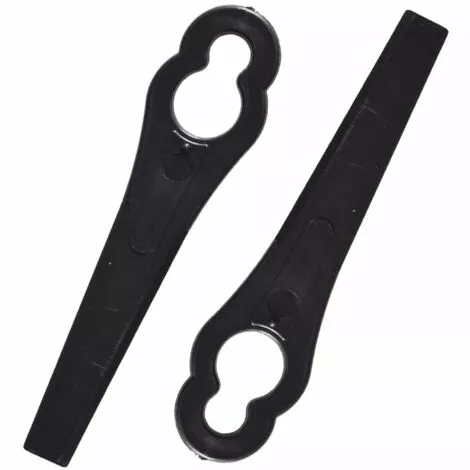 CHANCEY Lames De Tondeuse,Lames En Plastique De Tondeuse Rechange Robuste 100pcs Jardin Pelouse Tondeuse Accessoires,SEMAket,noir 6 CHANCEY Lames De Tondeuse,Lames En Plastique De Tondeuse Rechange Robuste 100pcs Jardin Pelouse Tondeuse Accessoires,SEMAket,noir – Image 4