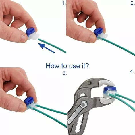 HKLFFJA 30Pcs Connecteurs De Câble Jardin Robot Tondeuse Automower Original Remplis Résines 314 Résiste à L’eau Intempéries Connectors Kit Réparation Pour Câbles Avec 10 Bornes Dérivation 5 HKLFFJA 30Pcs Connecteurs De Câble Jardin Robot Tondeuse Automower Original Remplis Résines 314 Résiste à L’eau Intempéries Connectors Kit Réparation Pour Câbles Avec 10 Bornes Dérivation – Image 3